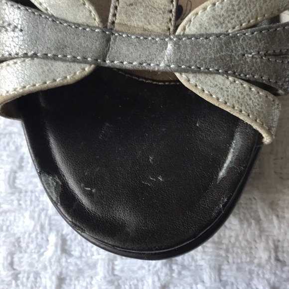 Abeo metallic sandals size 10 - Picture 3 of 4